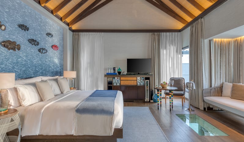 OZEN LIFE MAADHOO - Wind Villa with Pool - Bedroom